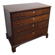 George III Mahogany Chest of D