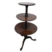 George III Mahogany Dumb Waite