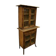 antique furniture late victorian bamboo cabinet Late Victorian Bamboo Cabinet