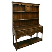  .74 €1189.26 Mid 20th Century Oak Welsh Dresser Georgian Antiques