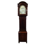 antique clocks & timepieces mid victorian mahogany grandfa Mid Victorian Mahogany Grandfa