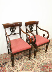 Pair of George III Mahogany Ca