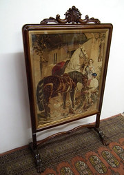 William IV Rosewood Fire Scree