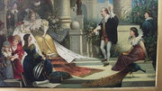 Victorian oil painting