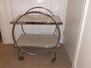 Art Deco Chrome Savoy Trolley