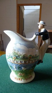 Rare Crown Devon Eton Boating