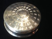 antique silver edwardian silver pill box Edwardian Silver Pill Box