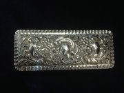 antique silver silver repousse box Silver Repousse Box