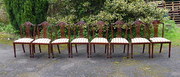 Eight Wheatsheaf Dining Chairs