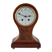 Edwardian Mahogany Balloon Sha