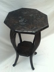antique furniture handcarved indian occasional t Handcarved Indian occasional t