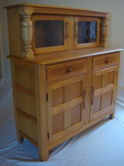 Solid Oak Buffet Dresser