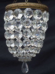 Small Edwardian purse chandeli
