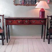 antique furniture a mid 19th century oak serving A mid 19th century oak Serving