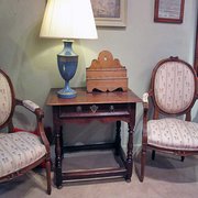 antique furniture an early 18th c oak side tabl An early 18th c oak Side Tabl