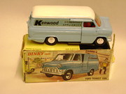 antique toys dinky 407 transit van kenwood Dinky 407 Transit Van Kenwood