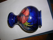 MOORCROFT ANEMONE VASE BLUE BA