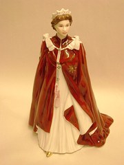 antique ceramics royal worcester queen elizabet Royal Worcester Queen Elizabet