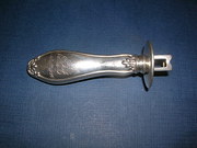 SOLID SILVER SEALING WAX HOLDE