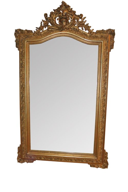 19th Century Gilt Wall Mirror