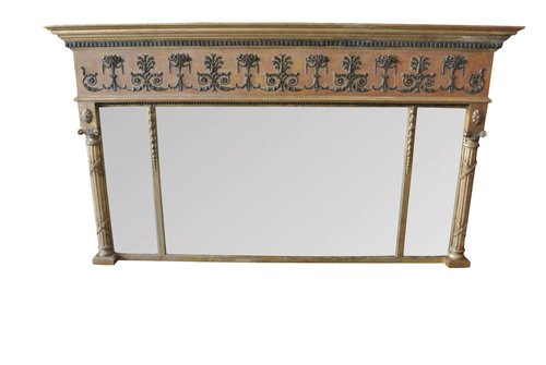 Antique Regency Overmantel Mirror