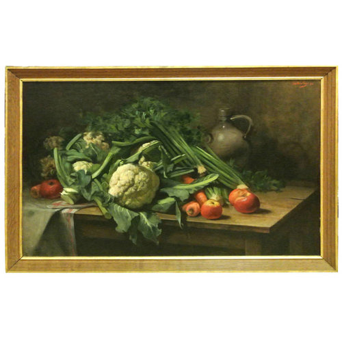 19th c Large Still Life