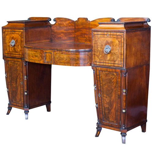 Regency Mahogany Sideboard