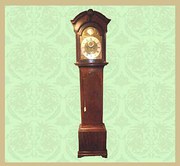 Georgian grandfather clock by