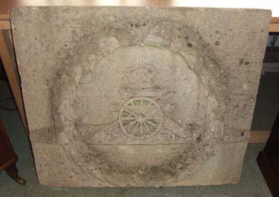 Royal Artillery sandstone plaque