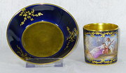 19th C French Limoges Cup and
