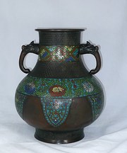 japanese / oriental antiques 19th c japanese bronze and cha 19th C Japanese Bronze and Cha