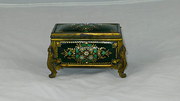 French 19th C Jewelled Enamel