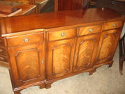 furniture (post 1940) reprodux mahogany side board s Reprodux mahogany side board s