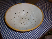 Ceramic colander