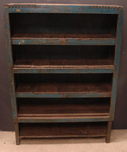 antique furniture distressed painted shelves Distressed Painted Shelves
