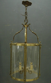 Large brass lantern