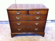 George III Oak Chest of Drawer