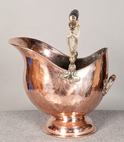 Copper Coal Scuttle