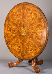 antique furniture fine marquetry inlaid centre t Fine Marquetry Inlaid Centre T