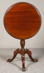 Mahogany Tripod Table