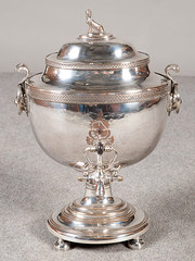 silverplate regency sheffield plate samova Regency Sheffield Plate Samova