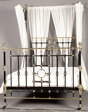 Victorian Brass and Iron Half