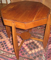 An Art Deco Hexagonal Table