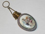 vintage vanity and fashion accessories rare enamel victorian scent pe Rare Enamel Victorian Scent Pe
