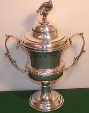 Vintage 1915 Silver Bowling Ha