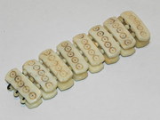 Vintage Art Deco Ivory Bone Ta
