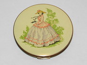 vintage vanity and fashion accessories vintage crinoline lady powder Vintage Crinoline Lady Powder