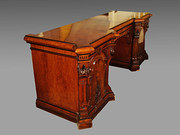 Antique Victorian pedestal sid