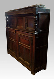 Late 17th century solid oak co