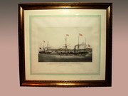 antique art, paintings, pictures pair of maritime prints Pair of maritime prints